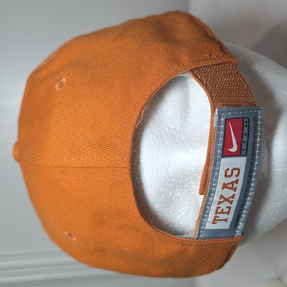 Nike Orange Cap with White Logo - Picture 2 of 7